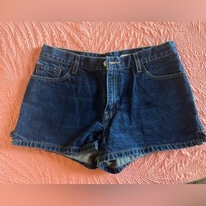 Levi’s 478 Dark Wash Vintage Denim Shorts